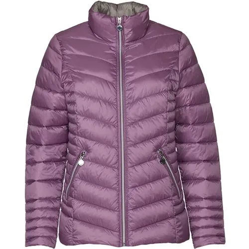 Leichte Daunenjacke Very Grape/Rock Ridge , Damen, Größe: 5XL - Danwear - Modalova