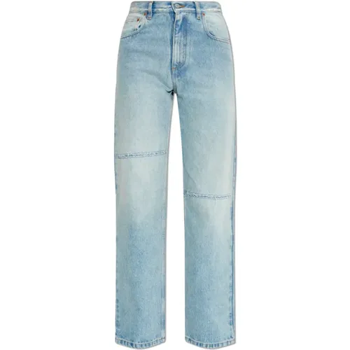 Jeans mit Vintage-Effekt - MM6 Maison Margiela - Modalova