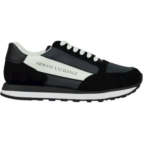 Low Top Sneakers , male, Sizes: 8 UK, 11 UK, 6 UK - Armani Exchange - Modalova