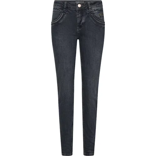 Classic Colla Jeans in Dark , female, Sizes: W33, W31, W32, W28, W25, W26, W30, W24, W27, W29 - MOS MOSH - Modalova