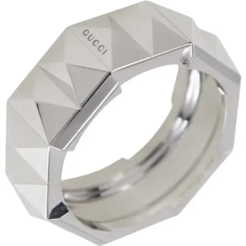 Pre-owned Metal rings , female, Sizes: ONE SIZE - Gucci Vintage - Modalova