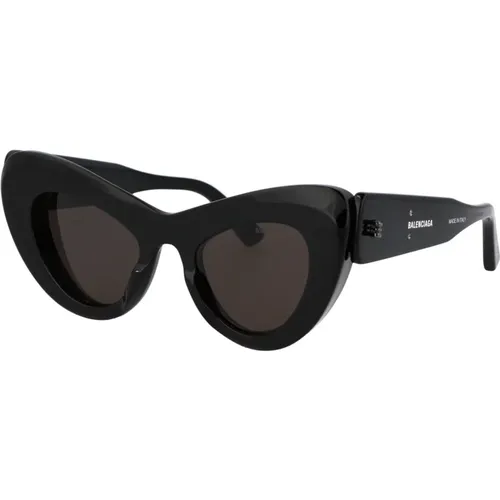 Stylische Sonnenbrille mit Bb0204S Design , Damen, Größe: 49 MM - Balenciaga - Modalova