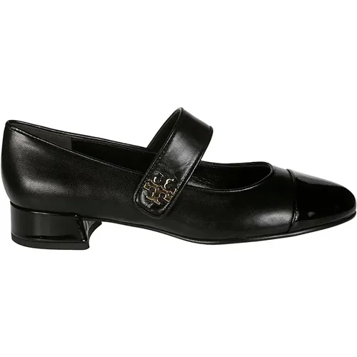 Klassische Mary Jane Ballet Flats , Damen, Größe: 37 1/2 EU - TORY BURCH - Modalova