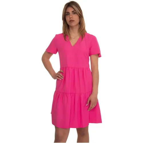 Riviera Cotton dress , Damen, Größe: M - Pennyblack - Modalova