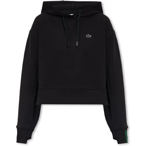 Locker sitzender Hoodie , Damen, Größe: XS - Lacoste - Modalova