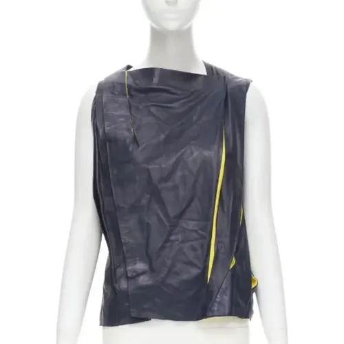 Pre-owned Leather tops , female, Sizes: 3XL - Balenciaga Vintage - Modalova
