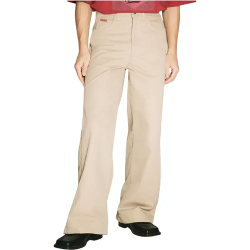 Sportliche Chino Hose mit Druckknopf - Martine Rose - Modalova