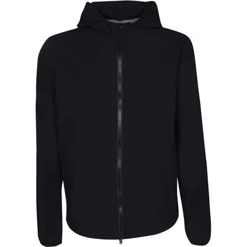 Nylon Hooded Zip Jacket , male, Sizes: 2XL, L, XL - Herno - Modalova