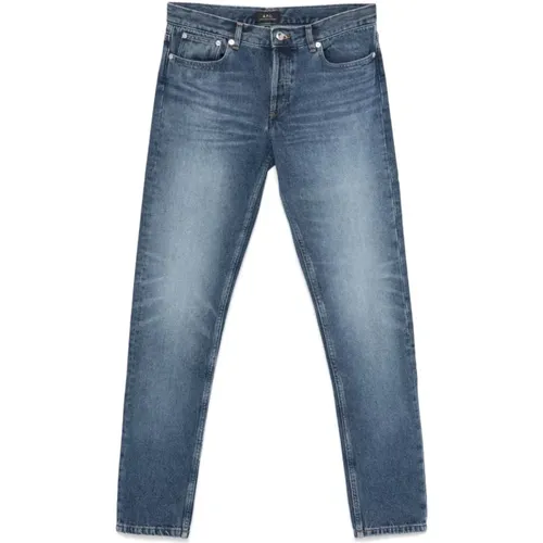 Indigo Delave Petit New Standard Jeans - A.P.C. - Modalova