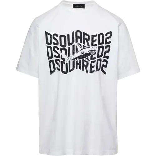 T-shirts and Polos , male, Sizes: S - Dsquared2 - Modalova