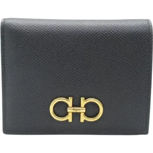 Pre-owned Leather wallets , female, Sizes: ONE SIZE - Salvatore Ferragamo Pre-owned - Modalova