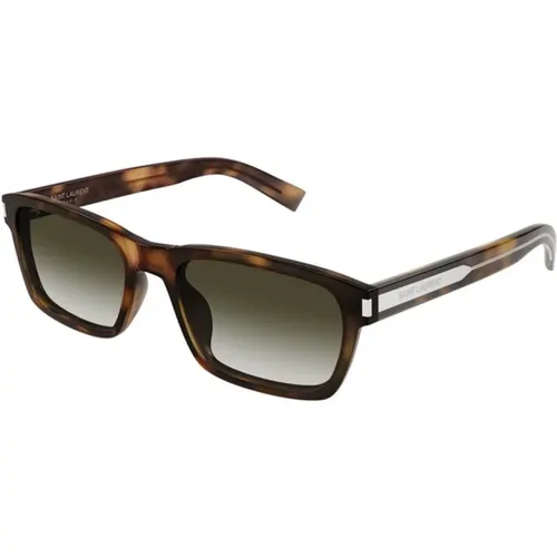 Havana Sunglasses SL 662 , unisex, Sizes: 57 MM - Saint Laurent - Modalova