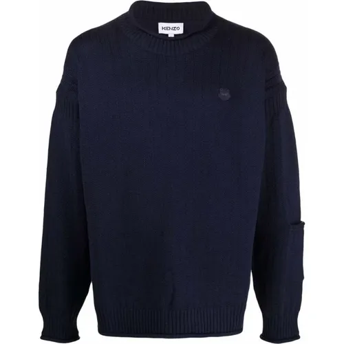 Knitted Sweater for Men , male, Sizes: S, L - Kenzo - Modalova