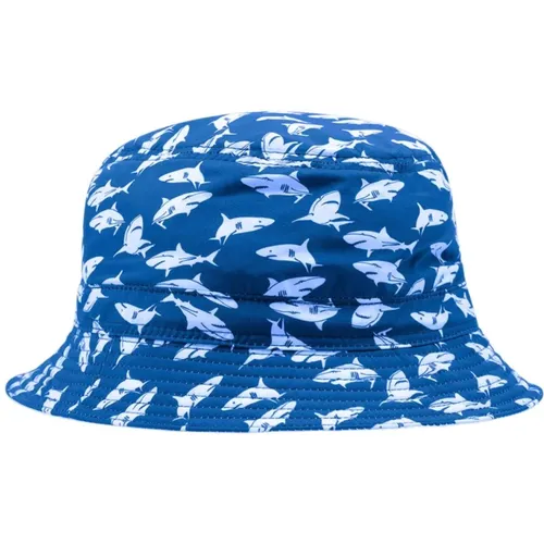 Haifischdruck Hut,Weißer Hai-Print Hut - PAUL & SHARK - Modalova