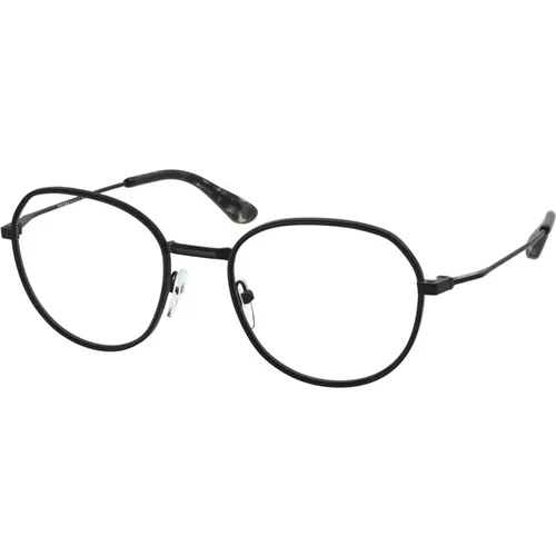 Matte Black Eyewear Frames Prada - Prada - Modalova