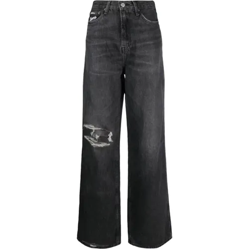 Wide Jeans , Damen, Größe: W28 - Tommy Jeans - Modalova