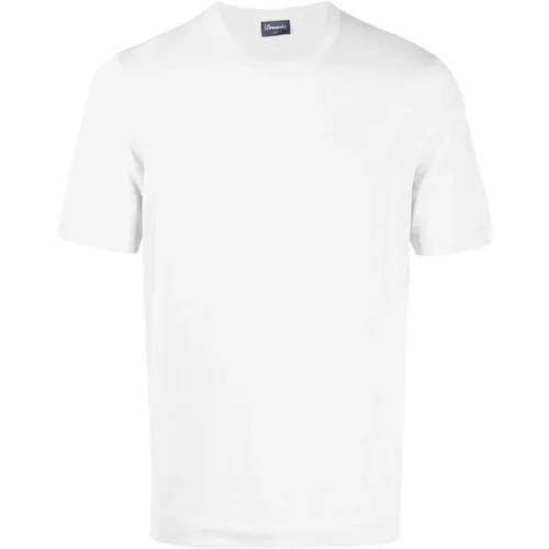 T-shirts and Polos , male, Sizes: 4XL, L, XL, 3XL, 2XL, M - Drumohr - Modalova