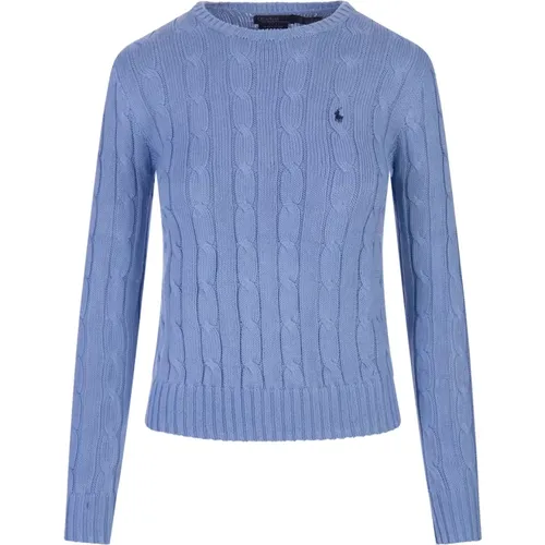 Cable-Knit Sweater , female, Sizes: L, XL, M, S, XS - Ralph Lauren - Modalova