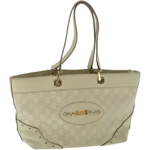 Pre-owned Canvas shoulder-bags , female, Sizes: ONE SIZE - Gucci Vintage - Modalova