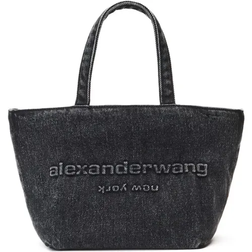 Grey Bags Collection , female, Sizes: ONE SIZE - alexander wang - Modalova