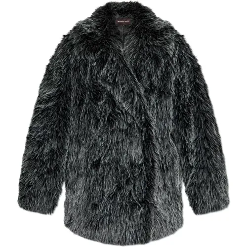 Faux fur coat , Damen, Größe: M - Michael Kors - Modalova