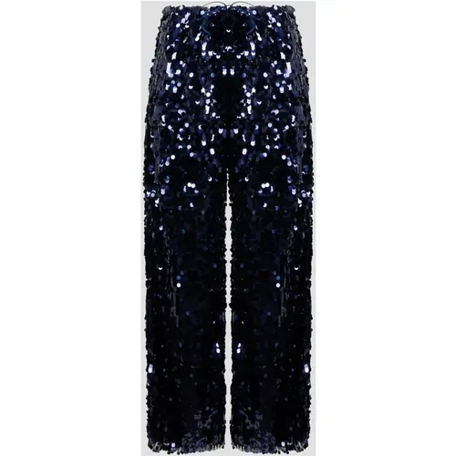 Night Sequins Pants , female, Sizes: M - Oseree - Modalova