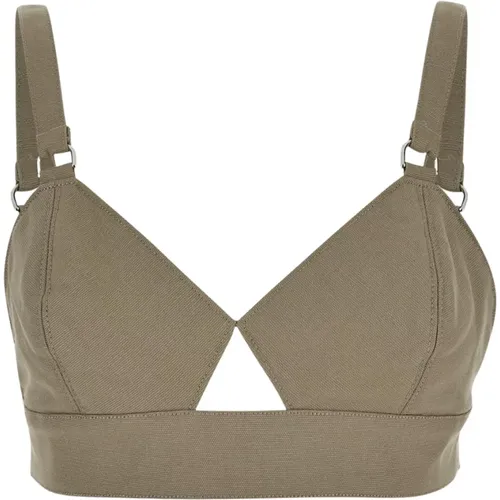 Canvas Bralette , female, Sizes: S - Remain Birger Christensen - Modalova