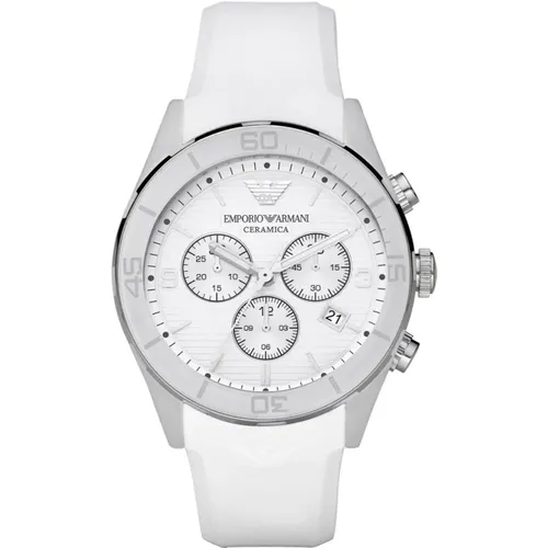 Chrono Leo Large Ar1435 Watch , unisex, Sizes: ONE SIZE - Emporio Armani - Modalova