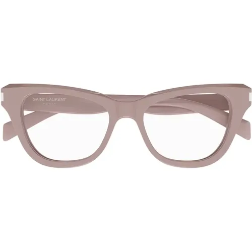 Butterfly Frame Eyeglasses SL 472 New Wave , unisex, Sizes: 52 MM - Saint Laurent - Modalova