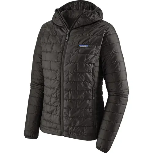 Schwarze Nano Puff Daunenjacke , Damen, Größe: XS - Patagonia - Modalova