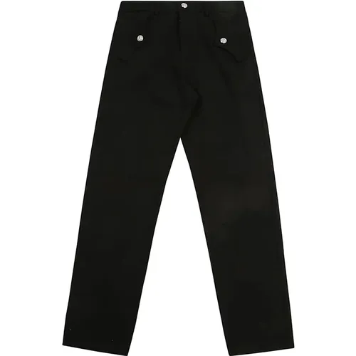 Schwarze Hose für Jungen Aw24 - Balmain - Modalova