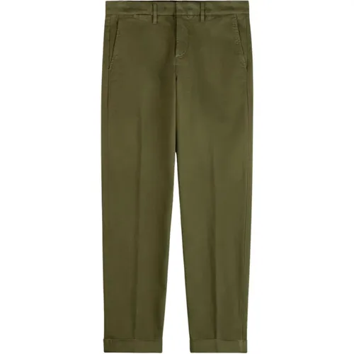 Slim Gabardine Pants , male, Sizes: W38, W33, W35, W31, W36 - Fay - Modalova