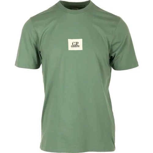 Logo T-Shirt Jersey Stil - C.P. Company - Modalova