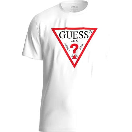 Original T-Shirt Design , Herren, Größe: S - Guess - Modalova