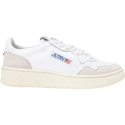 Vintage Style Low Top Sneakers , Damen, Größe: 40 EU - Autry - Modalova