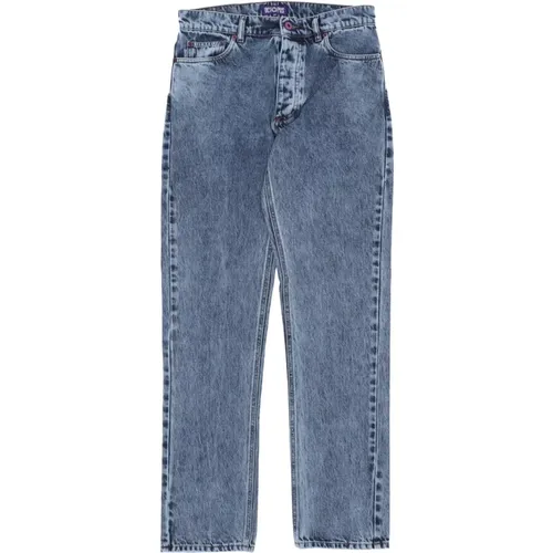 Reguläre Denim Blaue Strand Jeans , Herren, Größe: W30 - Octopus - Modalova