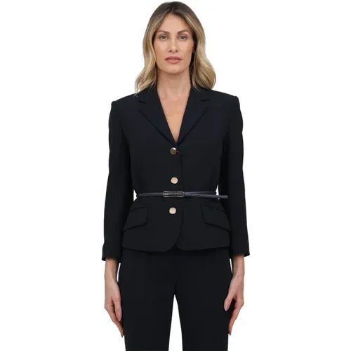 Einreihiger Cady-Blazer , Damen, Größe: M - Max Mara Studio - Modalova