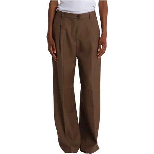 Wool Trousers Alice Cool , female, Sizes: W27 - Nine In The Morning - Modalova