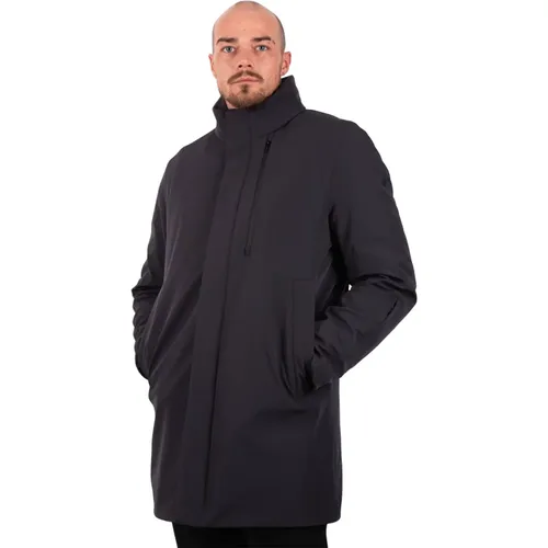 Schwarzer Capalbio Mantel , Herren, Größe: 2XL - Duno - Modalova