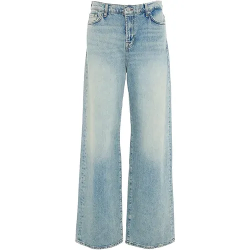 Blaue Jeans für Frauen , Damen, Größe: W29 - 7 For All Mankind - Modalova