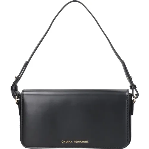 Faux Leather Bag with Adjustable Strap , female, Sizes: ONE SIZE - Chiara Ferragni Collection - Modalova
