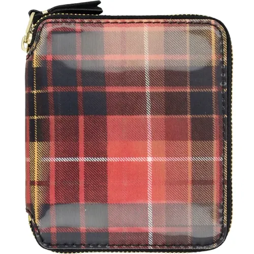 Lenticular Zip Wallet Red Yellow , unisex, Sizes: ONE SIZE - Comme des Garçons - Modalova