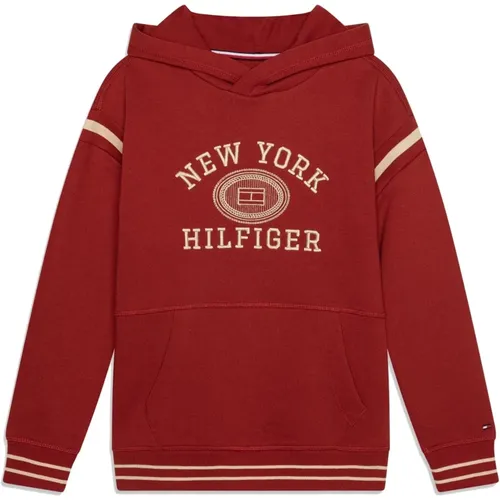 Bestickter Hoodie mit New York Stickerei - Tommy Hilfiger - Modalova