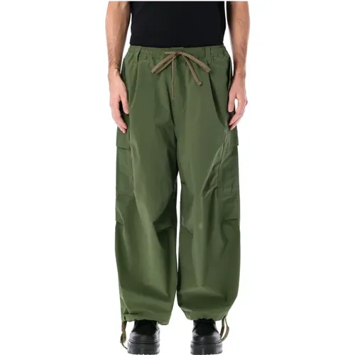 Cargo Pants Olive Aw24 , male, Sizes: L, S, M - Manastash - Modalova