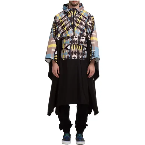 Winter Multicolor Jacket for Men , male, Sizes: M - Marcelo Burlon - Modalova