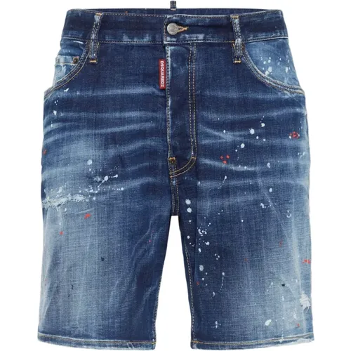 Denim Shorts für Männer , Herren, Größe: 2XL - Dsquared2 - Modalova