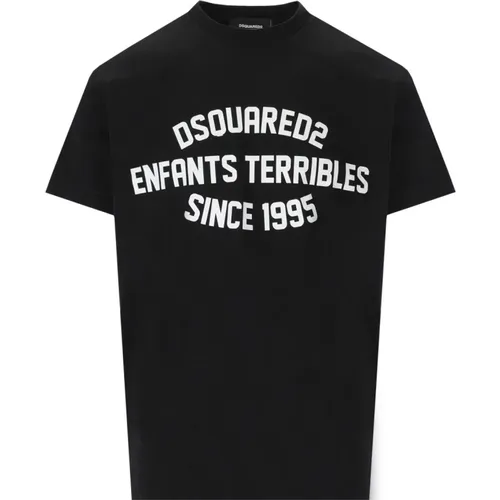 Cool FIT Enfant Terribles T-Shirt , male, Sizes: 2XL, M, S, XL, L - Dsquared2 - Modalova