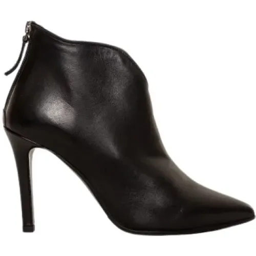 Leather Ankle Boot , female, Sizes: 3 UK - Fru.it - Modalova