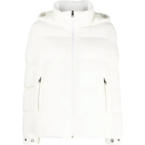 Quilted Hooded Jacket , female, Sizes: M, S - Kiton - Modalova