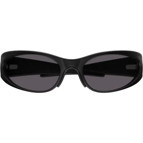 Aluminum Sunglasses with Super 7 Mirror Lenses , male, Sizes: ONE SIZE - Balenciaga - Modalova